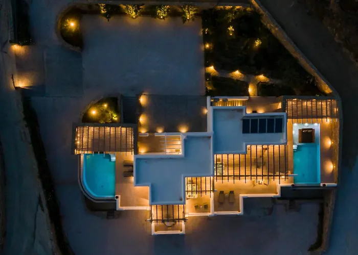 ヴィラ Camelia 1 - Psarou View - Private Pool And Jacuzzi