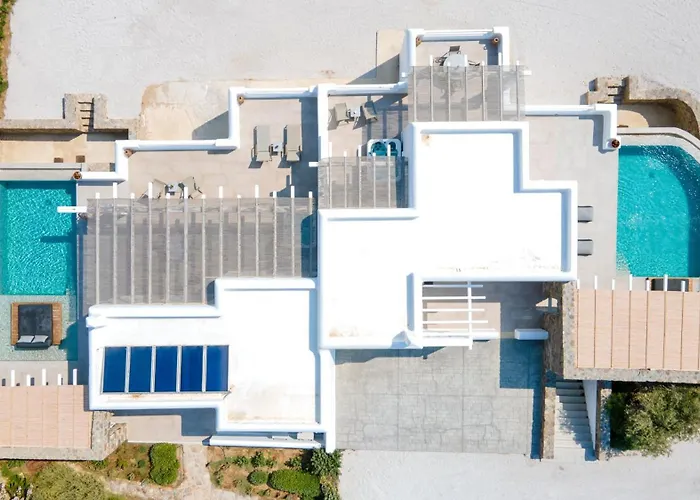 ヴィラ Camelia 1 - Psarou View - Private Pool And Jacuzzi