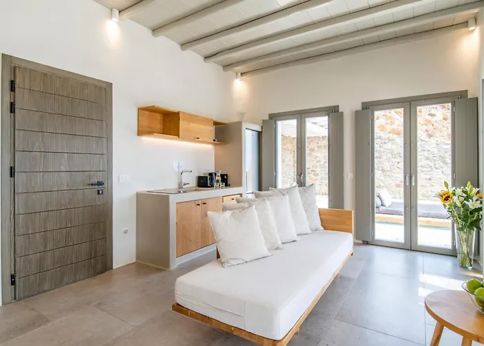 Camelia 1 - Psarou View - Private Pool And Jacuzzi ヴィラ