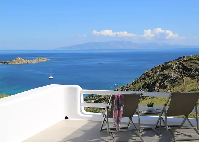 Camelia 1 - Psarou View - Private Pool And Jacuzzi * プサロウ