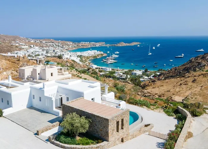 Camelia 1 - Psarou View - Private Pool And Jacuzzi Psarrou