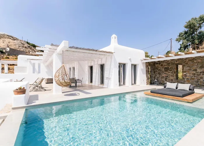 Camelia 1 - Psarou View - Private Pool And Jacuzzi Psarrou