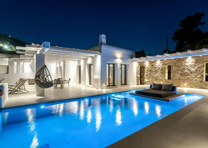 Camelia 1 - Psarou View - Private Pool And Jacuzzi